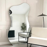 Miroir athena contemporain sans bord