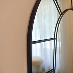 Miroir botanic déco métal